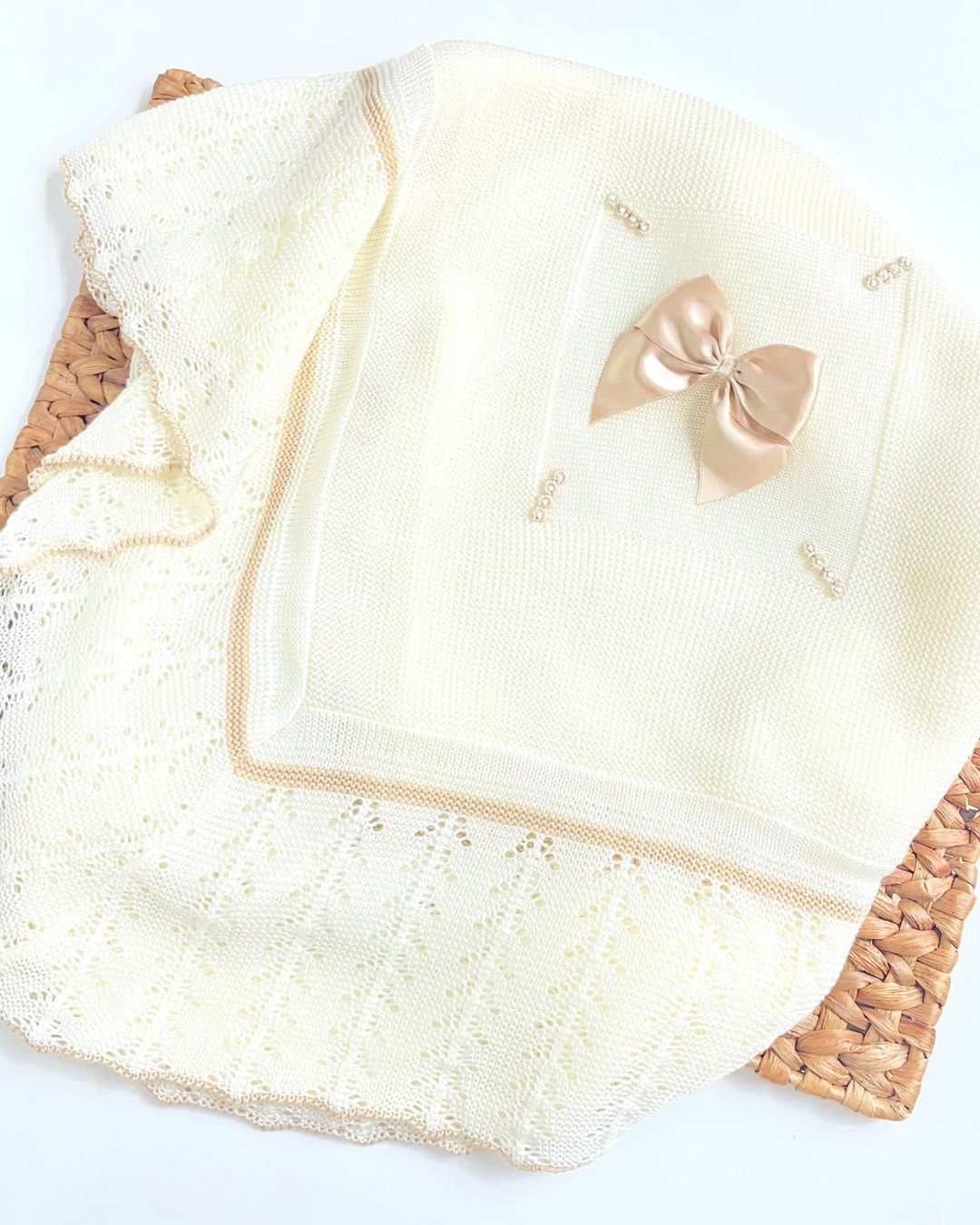 Toquilla Pétalo Perla Camel