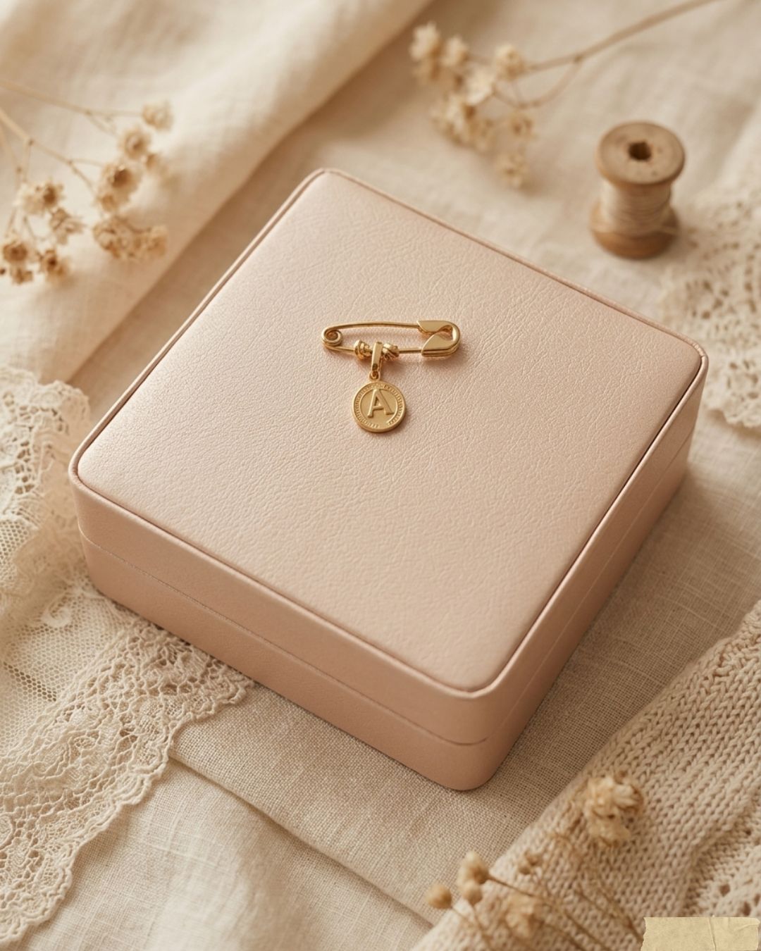NODRIZA CON DIJE EN LETRA PERSONALIZADO ORO DE 18K
