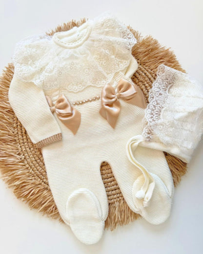 PRIMERA PUESTA DELUX PERLA CAMEL