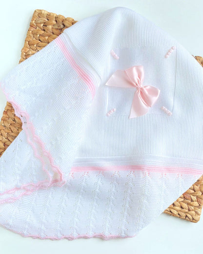 TOQUILLA BLANCO ROSA