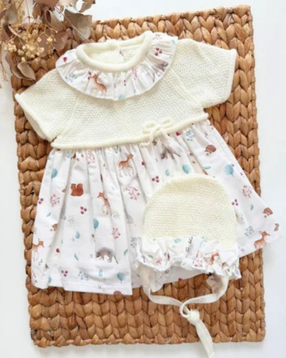 VESTIDO ANIMALITOS DEL BOSQUE