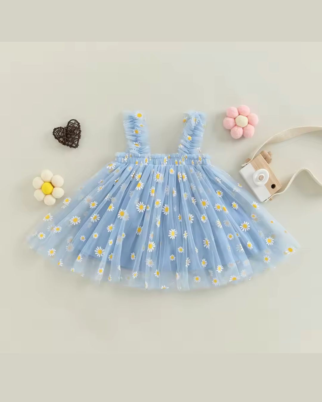 Vestido Margarita Azul